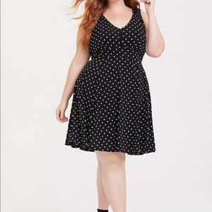 NWT Polka Dot Torrid Dress size 0